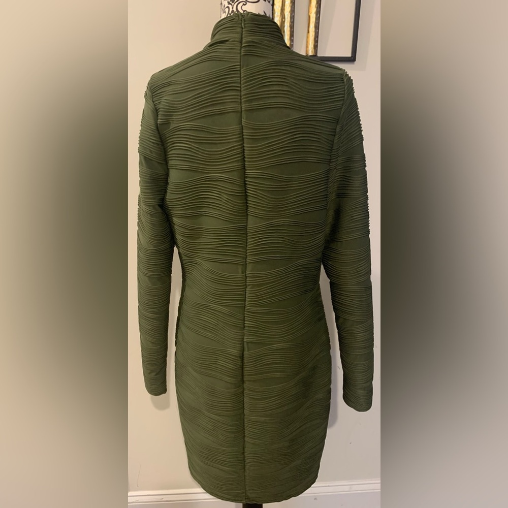 Fashion Nova Feeling Flawless Mini Dress - Olive - Picture 8 of 9